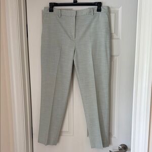 Elegant DKNY Light Green Dress Pants.  Tapered leg 27 3/4” inseam.  Size 12